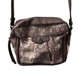 Simply Vera Vera‎ Wang snakeskin Crossbody purse